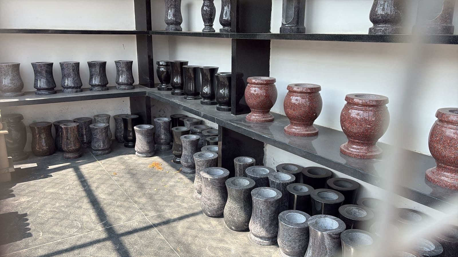 Granite Vases & Urns